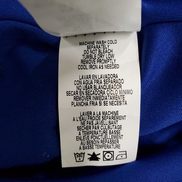 JUMP Royal Blue Plunge Ruffle Mini Dress - Picture 8 of 10